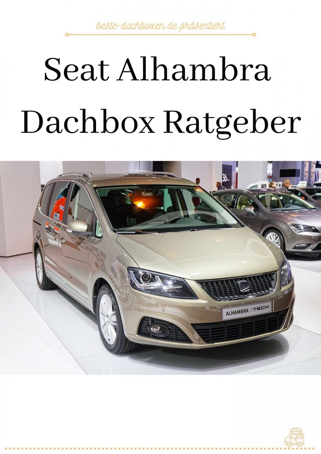 Luxus Seat Alhambra Dachbox Ebenbild